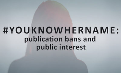 Case studies collection: pub bans, public interest and #YouKnowHerName