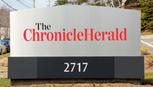 Journalists off the job at the Chronicle Herald