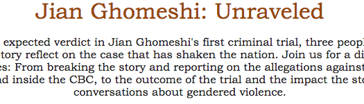 Jian Ghomeshi: Unravelled