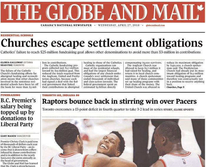 What's with the Globe and Mail and Margaret Wente, asks Tyee columnist Paul Willcocks. Screenshot by J-Source.