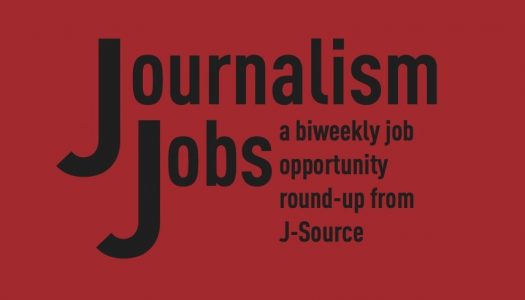 Journalism Jobs: April 27