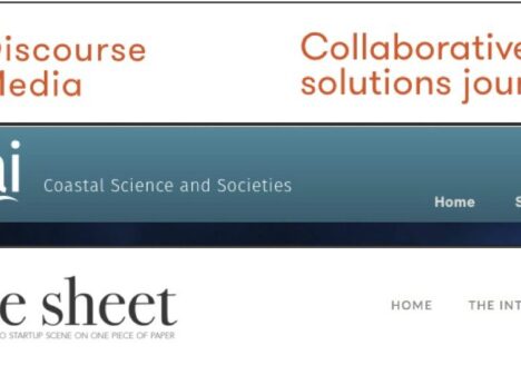 We spoke to people at Discourse Media, Hakai Magazine and The Sheet about the challenges and rewards of being entrepreneurial in Canada. Graphic by J-Source.