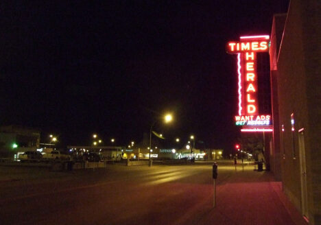 A sign for The Moose Jaw Times Herald in Saskatchewan. It is among the 13 papers being sold to Star News Publishing by Transcontinental. Photo courtesy Joseph Novak/CC 2.0 Generic.