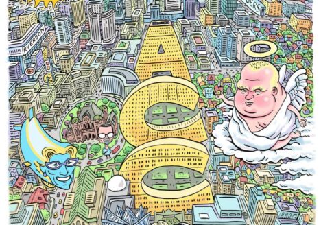 The Association of Canadian Cartoonists/Association des Caricaturistes Canadiens (ACC) is meeting in Toronto for the first time in more than a decade. Image courtesy RJRC.