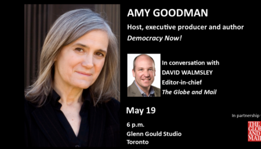 CJF J-Talk: Amy Goodman with David Walmsley