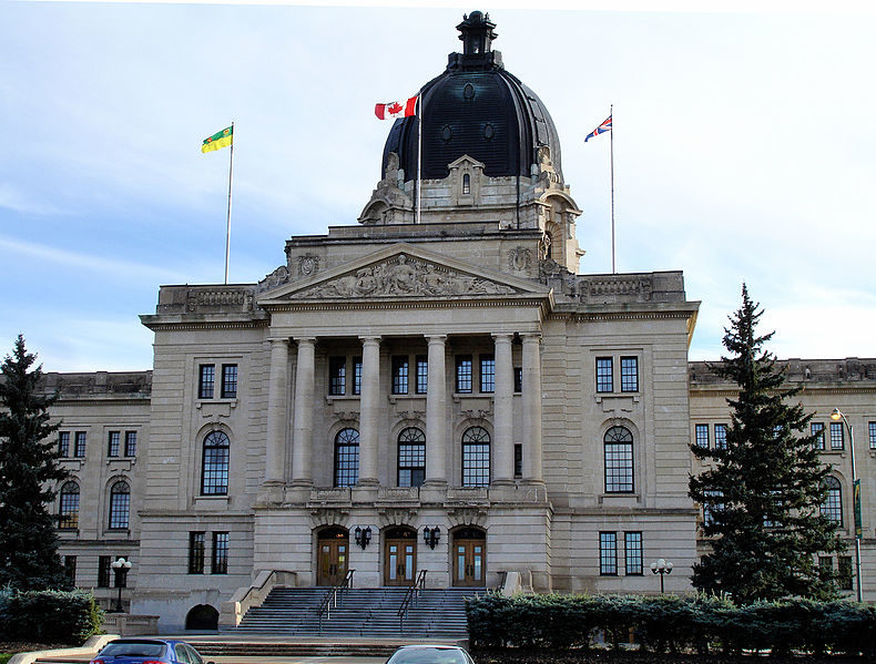 The Saskatchewan Legislative Building. Saskatchewan justice minister Gordon Wyant introduced amendments to the Local Authorities Freedom of Information and Privacy Protection Act to include police services. Photo courtesy Daryl Mitchell/CC 2.0 Generic.
