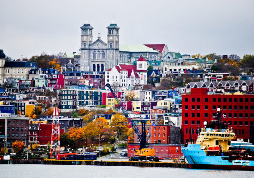 St. John's, Newfoundland. You won't find the Globe and Mail or the National Post here. Photo courtesy Asmaa Dee/CC BY-NC-ND 2.0.