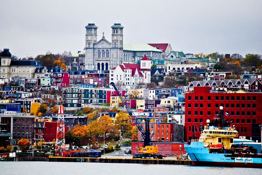 St. John's, Newfoundland. You won't find the Globe and Mail or the National Post here. Photo courtesy Asmaa Dee/CC BY-NC-ND 2.0.