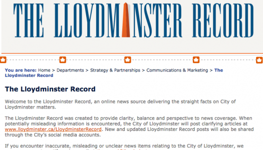 Emails reveal City of Lloydminster staff pushed Record launch in advance of possible local media closures