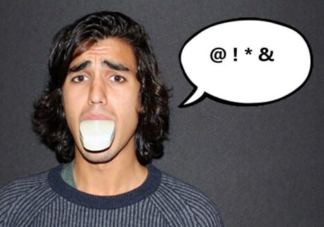 Context, readership, and clarity all have a role to play in deciding whether to print obscenities. Image courtesy of John Sandham.