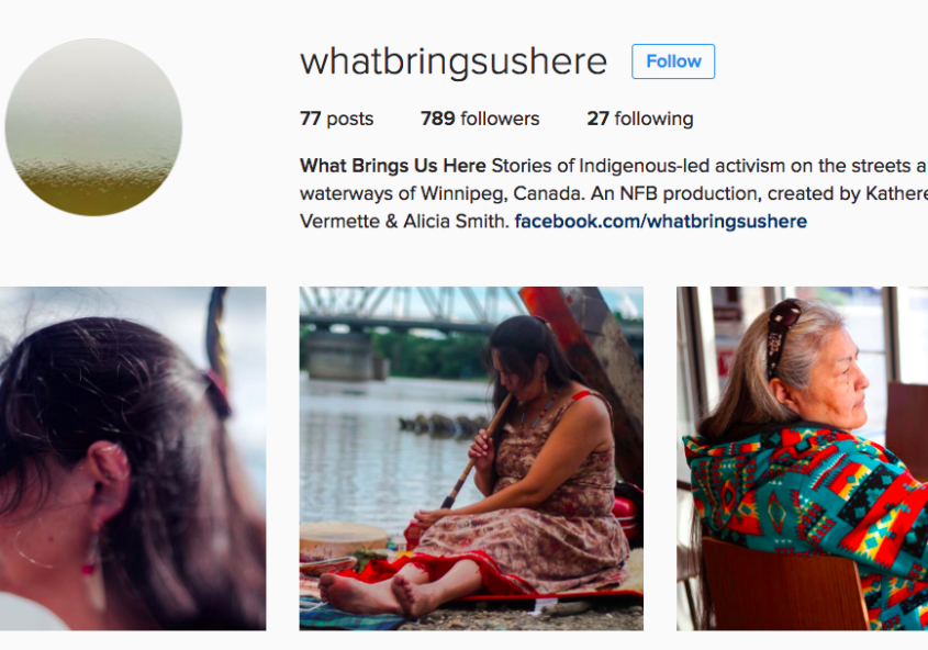 “What Brings Us Here” showcases activism by local grassroots organizations in Winnipeg. Screenshot by J-Source.