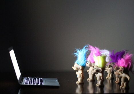 Predatory trolls often work in groups. Photo courtesy Anna Cormier.