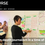 Discourse Media sets precedent for a new kind of emerging media organization. Screenshot by J-Source.