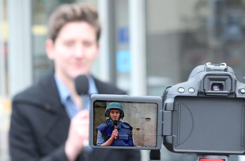 War correspondents face a lack of mental health resources. Photo courtesy Victoria Walton.