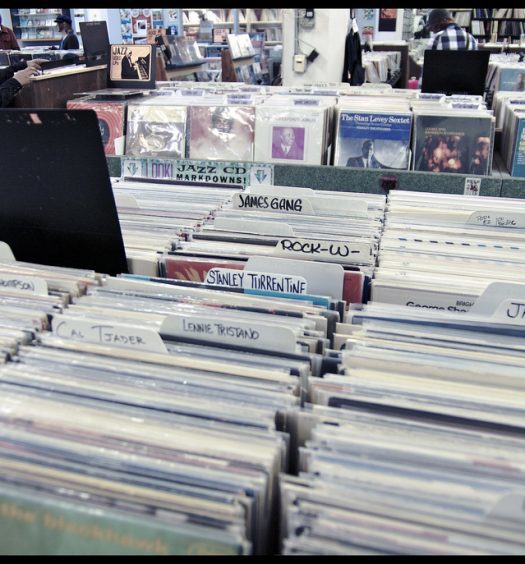 Record Store Day at Euclid Records in St. Louis. Vinyl sales have seen an uptick in the last few years. Photo courtesy Phil Roussin/CC BY-NC-ND 2.0.