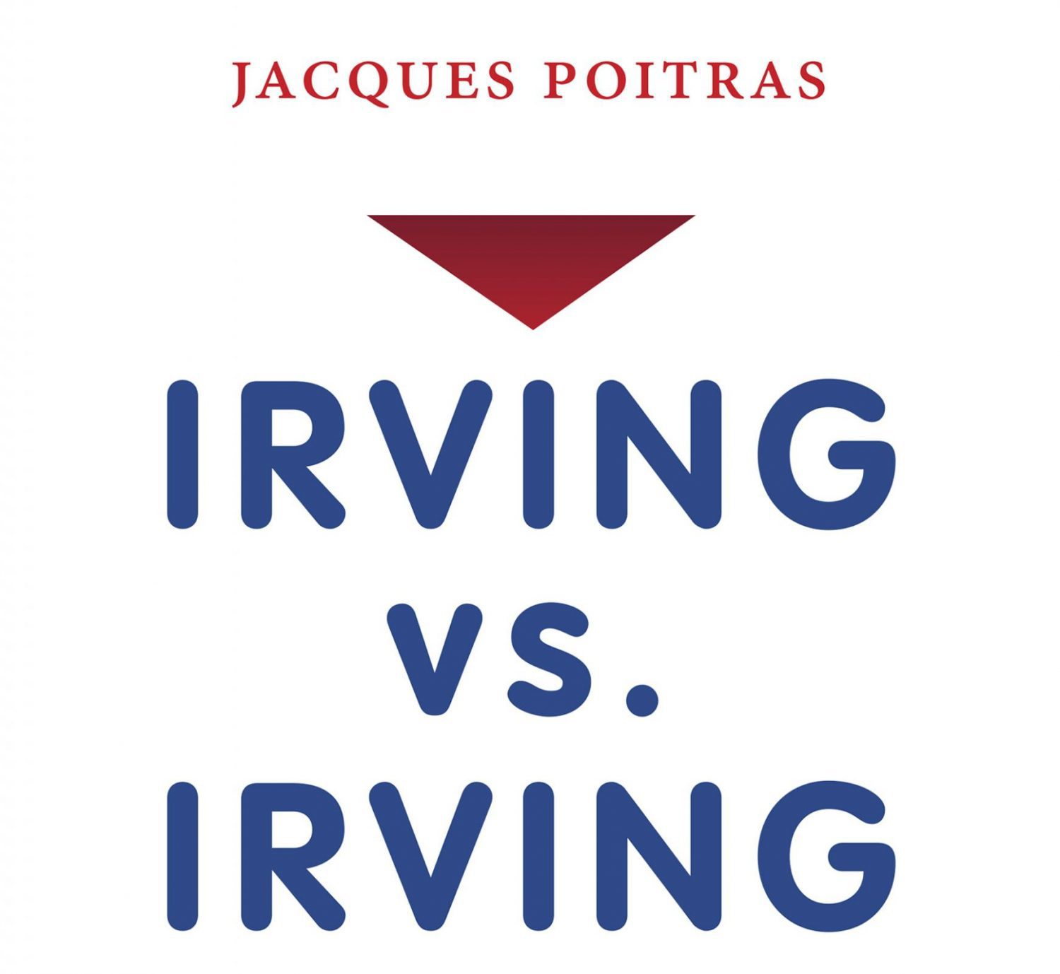 Jacques Poitras' book about the Irving family. Screenshot by J-Source.