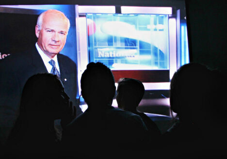 How will Peter Mansbridge be remembered by Canadians? Photo courtesy Charmaine Millaire.