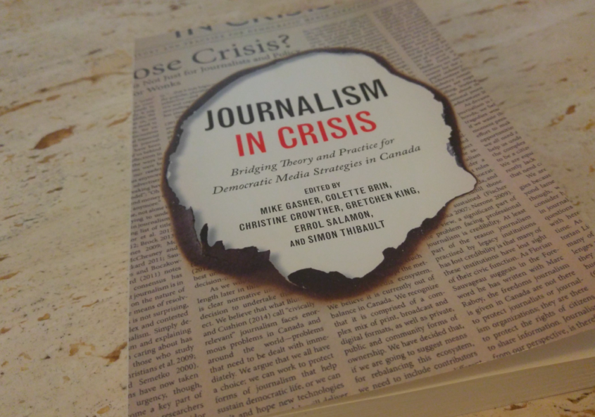 Journalism in Crisis explores different strategies for change. Photo courtesy of H.G. Watson.