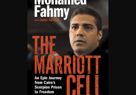 Award-winning Egyptian-Canadian journalist Mohamed Fahmy, with the help of Carol Shaben, nails the art of pacing. Screenshot by J-Source.