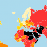 Canada slipped out of Top 20 in press freedom index. Screenshot by J-Source.