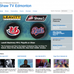 Vancouver, Calgary and Edmonton Shaw TV stations will close in August, affecting approximately 70 positions. Screenshot by J-Source.