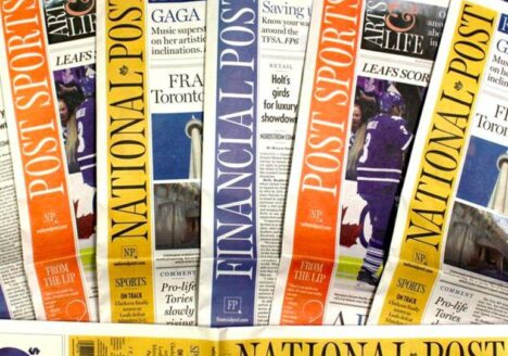 Normally a summer policy, now there will be no Monday editions of the National Post indefinitely.