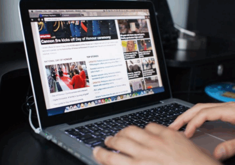 Canadian news consumers have embraced mobile devices and social media for their fix, but still view traditional outlets as the most trustworthy source. Photo courtesy of Michelle-Andrea Girouard.