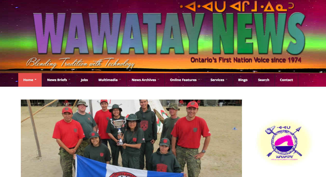 Wawatay Native Communication Society says it was denied the Toronto and Ottawa licenses because of its government funding. Screenshot by J-Source.