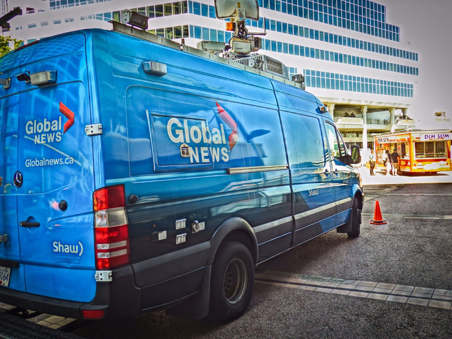 Global News van