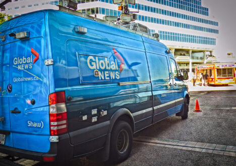 Global News van