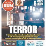 Calgary Sun front page