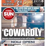 Ottawa Sun front page