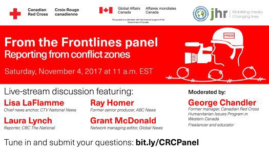 From the Frontlines: reporting from conflict zones panel