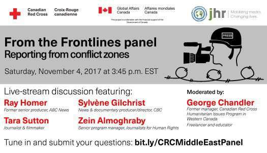 From the Frontlines: reporting from the Middle East panel