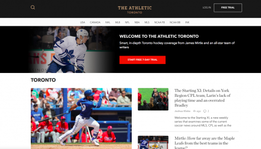Four things The Athletic’s editors have learned about building a Canadian audience