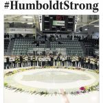 Prince Albert Daily Herald front page with headline "#HumboldtStrong"