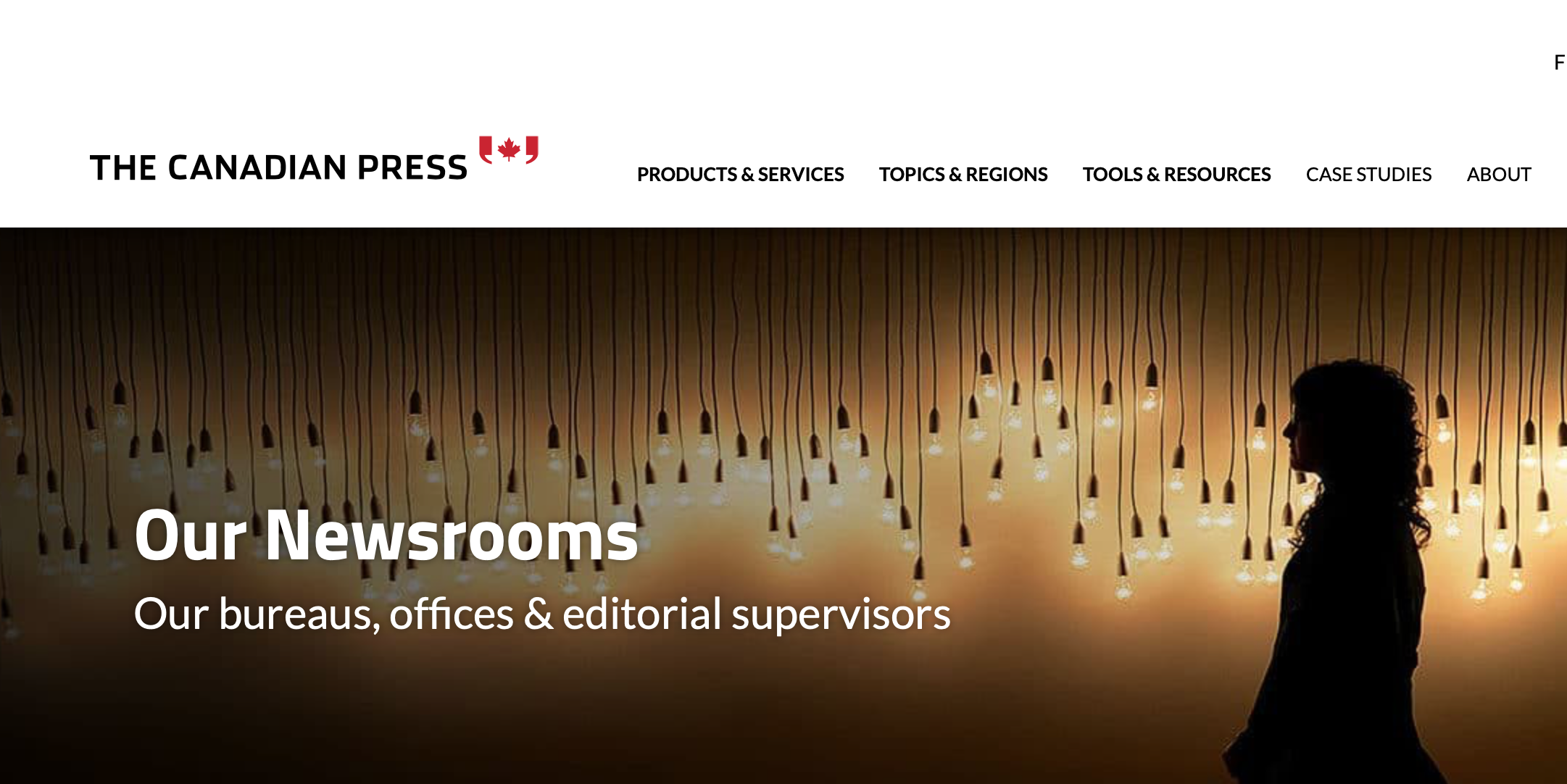 Canadian Press Website