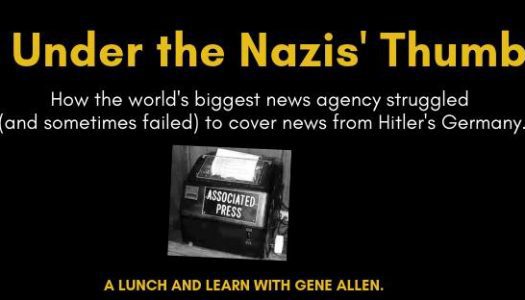 Under the Nazis’ Thumb: A lunch and learn