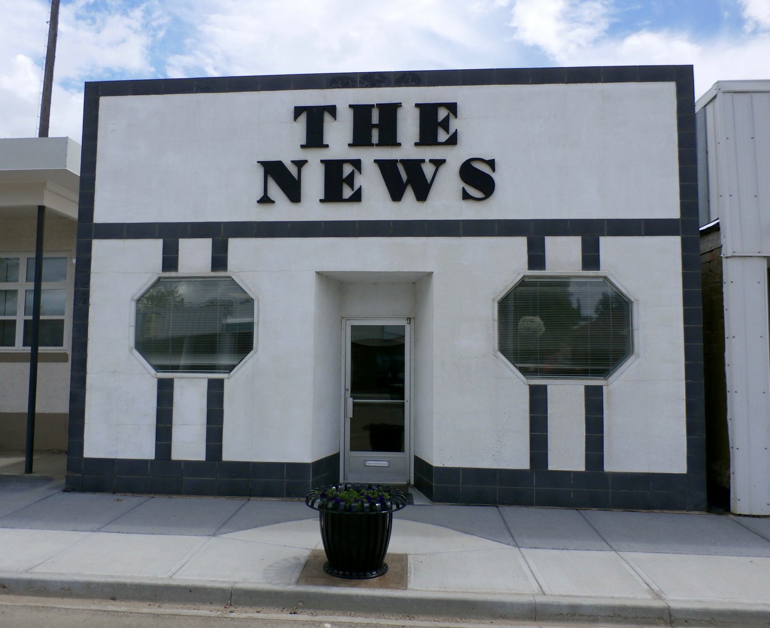 The exterior of the Provost News