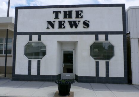The exterior of the Provost News