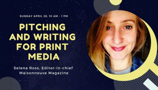 Pitching and writing for print media