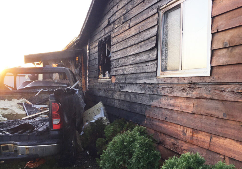 The office of Turtle Island News was targeted in an arson attack on Oct. 28.