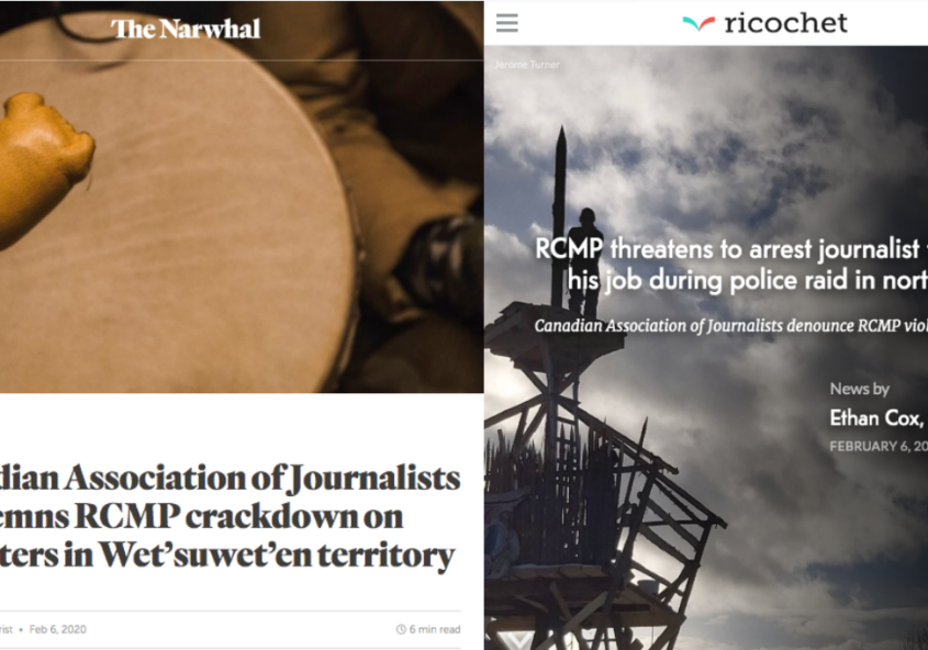 Screenshot of coverage by the Narwhal and Ricochet