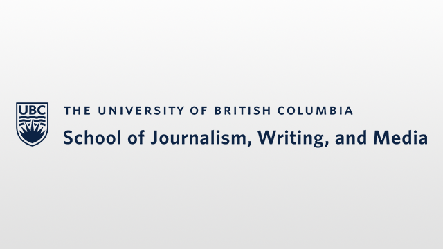 The University of British Columbia - School of Journalism, Writing and Media