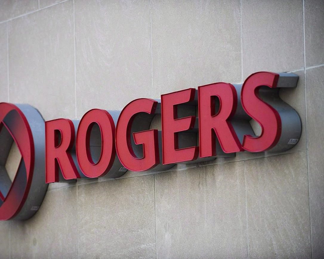 Red Rogers sign on building