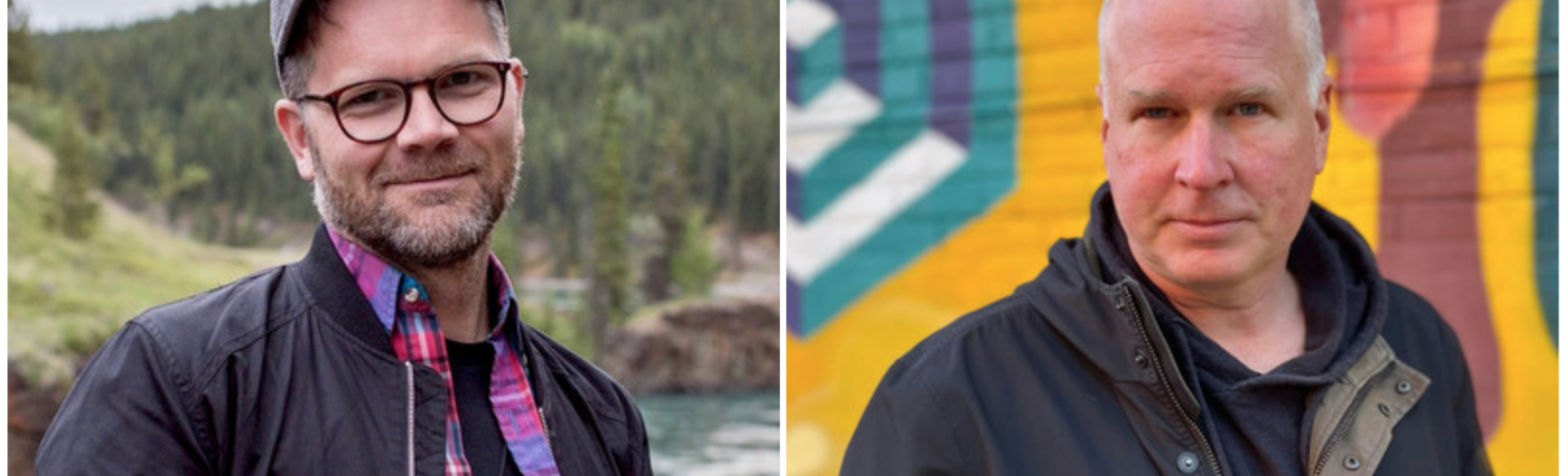 Headshots of Matthew Pearson (left) and Dave Seglins (right)
