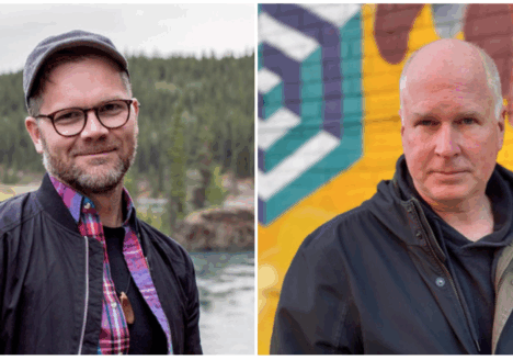Headshots of Matthew Pearson (left) and Dave Seglins (right)