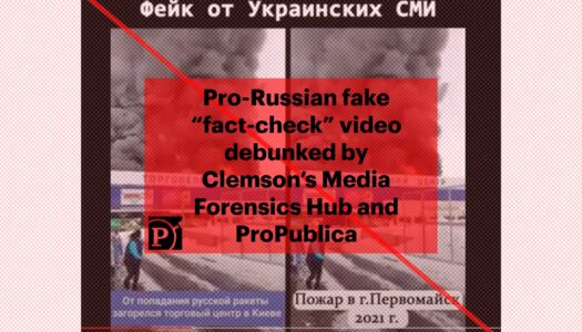 In the Ukraine conflict, fake fact-checks are being used to spread disinformation