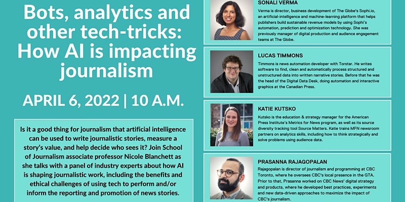 Bots, analytics and other tech-tricks: How AI is impacting journalism