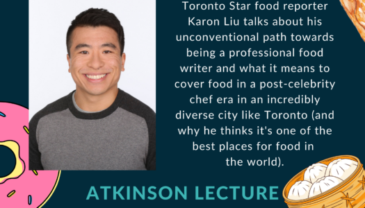 Atkinson Lecture 2022: “No, I’m not a restaurant critic” and other notes on food reporting